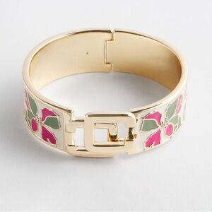 Chico's Click Floral Bracelet
